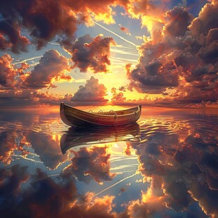 梦幻的小舟