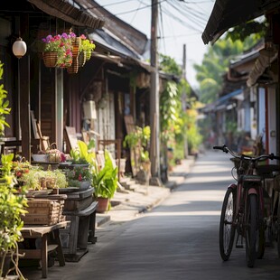 清迈古城街道