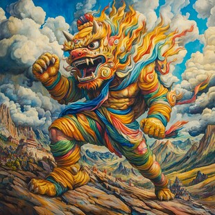 魅力黑龙庙装饰画艺术