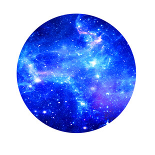 圆形星空吊顶天花软膜