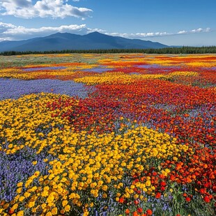 那拉提花海