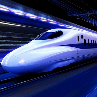 炫酷高铁素材