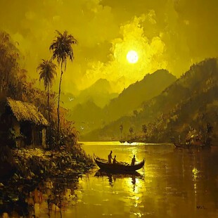 东南亚油画