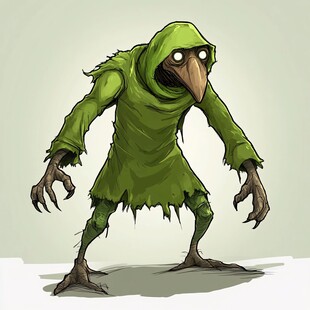 恐怖吉祥物设计