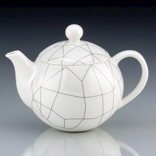几何形态茶壶