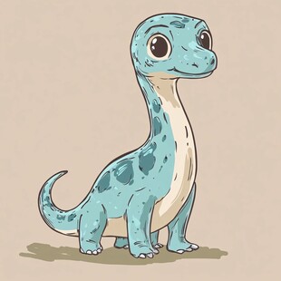原创卡通恐龙