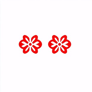 日式樱花logo