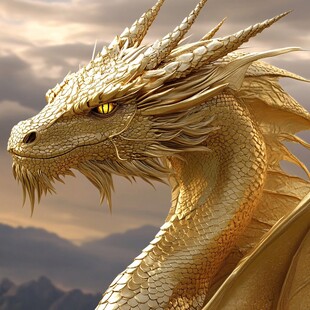 微信移动端卡通龙素材