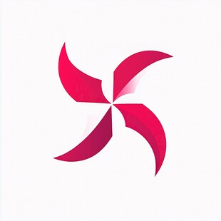 大风车logo设计