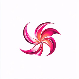 花形旋转logo