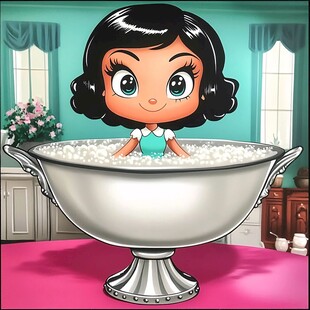 制作锅巴卡通人物