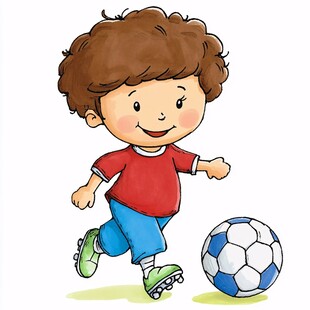 踢足球卡通动漫