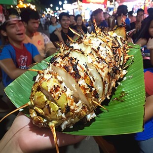 曼谷市区夜市夜宵