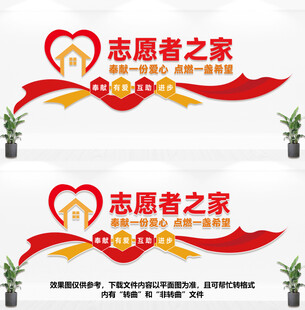 志愿者之家文化墙