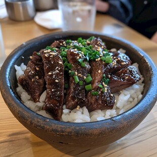 牛肋条丼饭