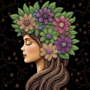 魅力金娃娃装饰画艺术