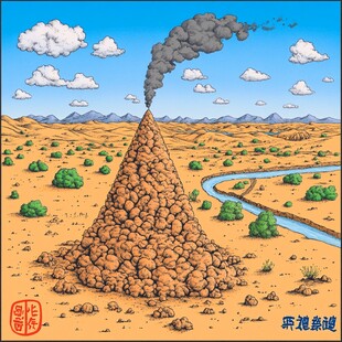昆仑塔插画