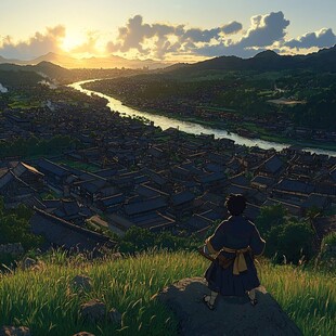 古风动画场景