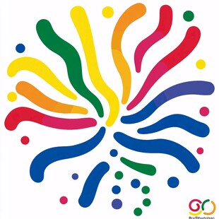 五彩斑斓logo