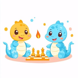 小龙卡通形象设计