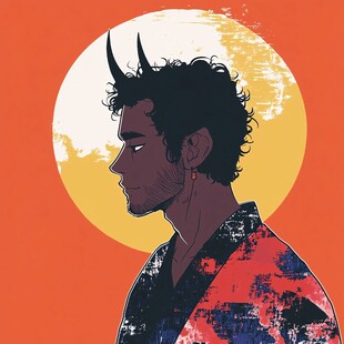 原创浮世绘现代浮士绘