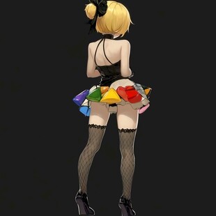 3d卡通女孩