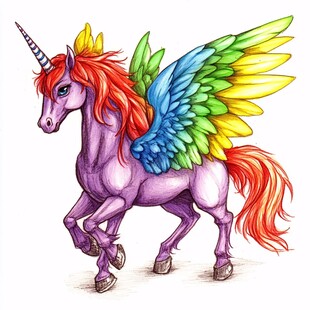 原创独角兽形象