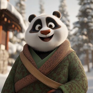 功夫小熊猫