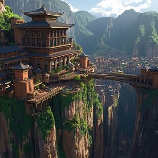 黄崖洞场景还原