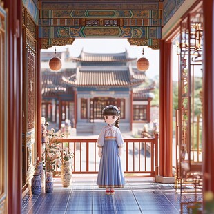 故宫少女