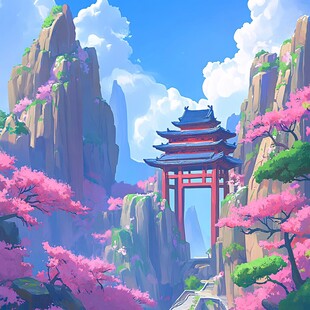 中国风场景