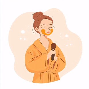 创意设计主播艺人唱歌