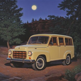 怀旧吉普车