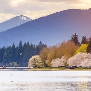 温哥华山水美景