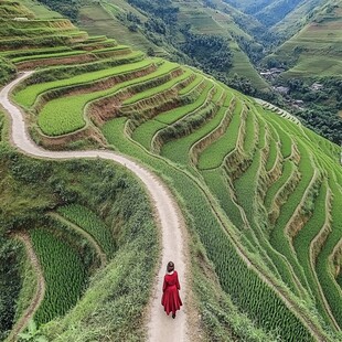 龙胜龙脊梯田景区