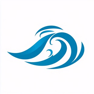 海洋海涛浪潮logo