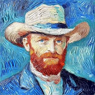 没有耳朵的梵高自画像