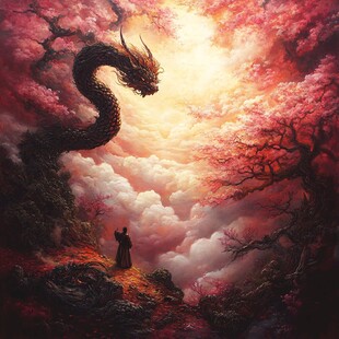 高清唯美双龙戏珠