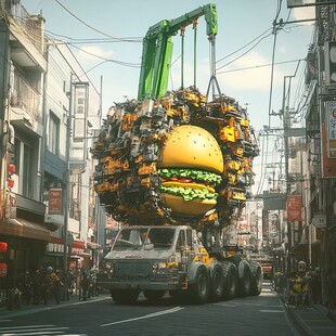 汉堡悬浮岛设计