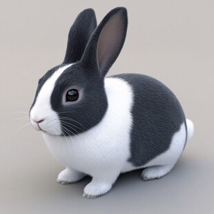 3d小兔