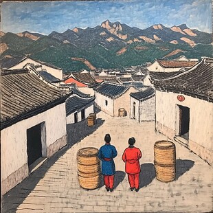 南后街插画