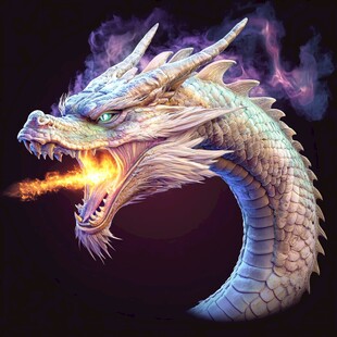 微信移动端卡通龙素材