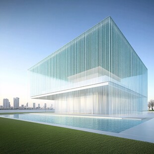 水上玻璃建筑