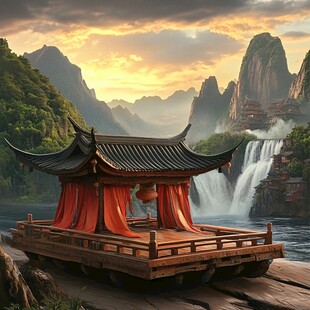 中国风场景