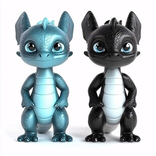 q版龙卡通龙造型