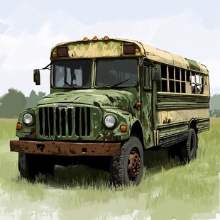 复古野战军车