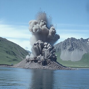 火山喷发适应