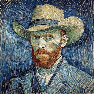 没有耳朵的梵高自画像