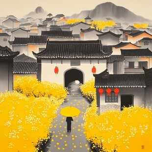黄楼插画