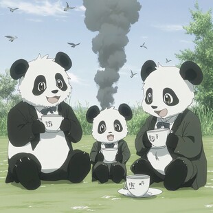 拟人大熊猫